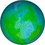 Antarctic Ozone 2011-12-25